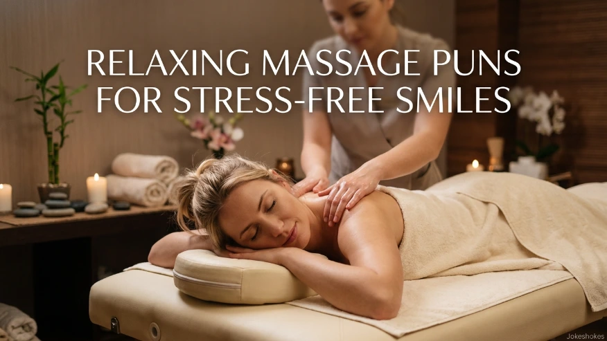 Relaxing Massage Puns for Stress-Free Smiles