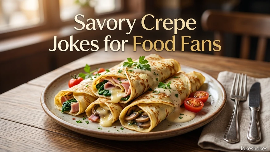 Savory Crepe Jokes for Food Fans