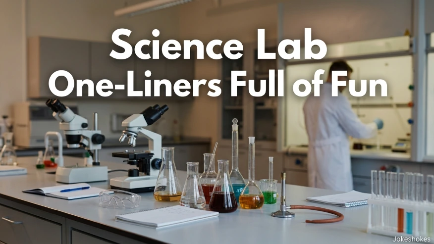 Science Lab One-Liners Full of Fun
