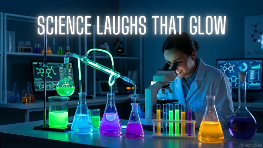 Science Laughs That Glow