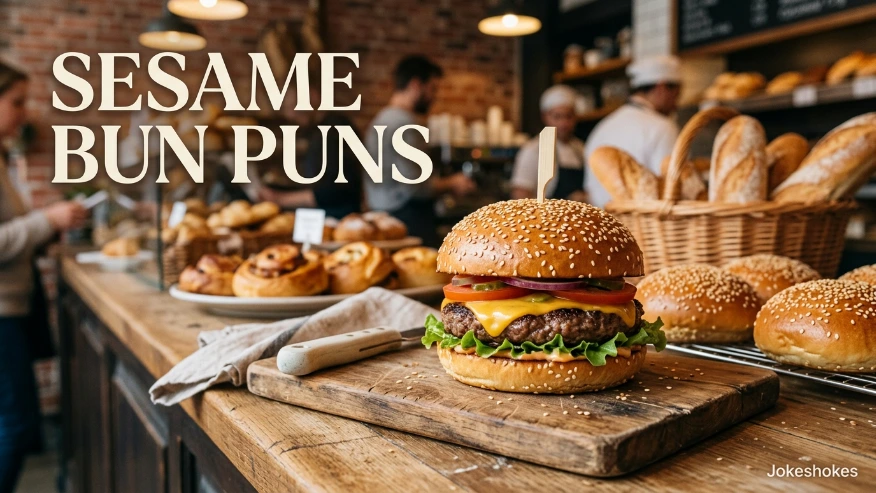 Sesame Bun Puns