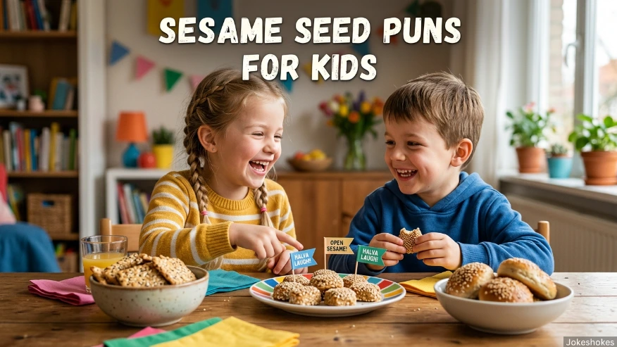 Sesame Seed Puns for Kids