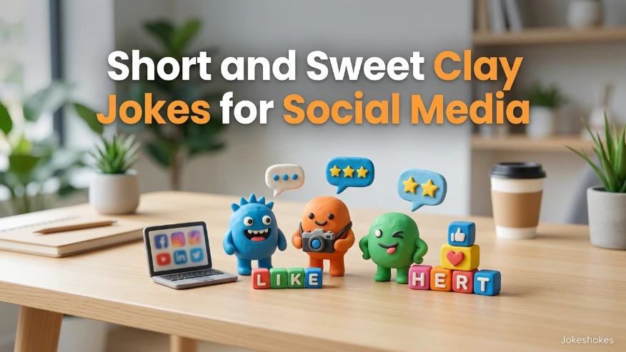 Short and Sweet Clay Jokes for Social Media