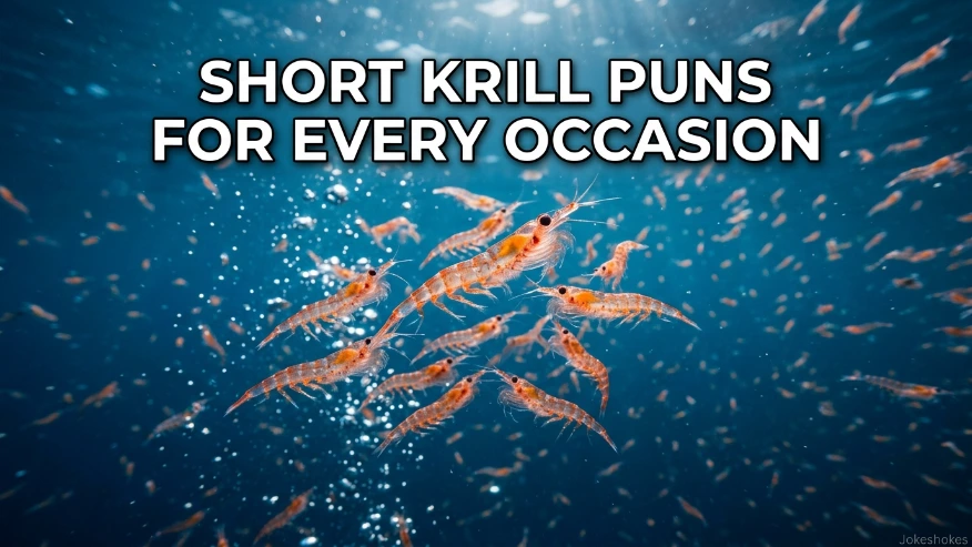 Short Krill Puns for Every Occasion
