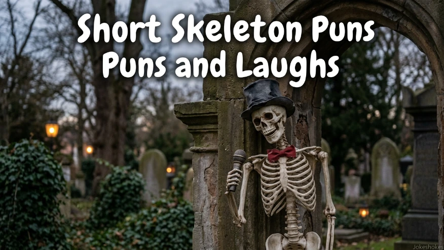 Short Skeleton Puns and Laughs