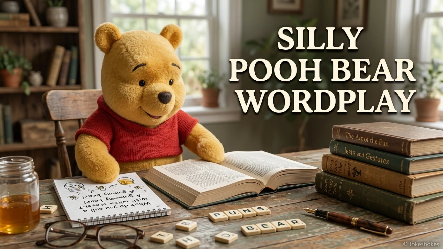 Silly Pooh Bear Wordplay