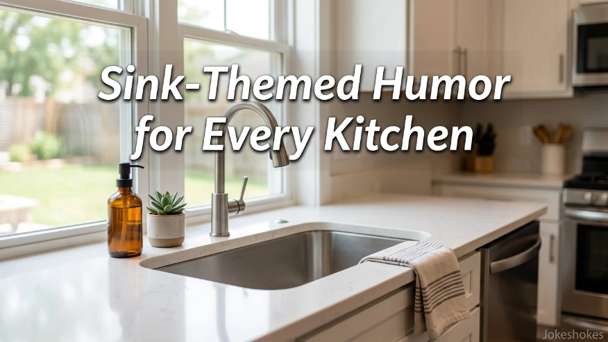 Sink-Themed Humor for Every Kitchen