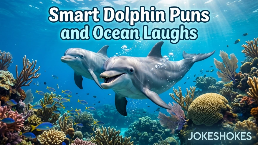 Smart Dolphin Puns and Ocean Laughs