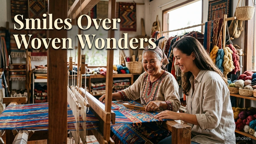 Smiles Over Woven Wonders