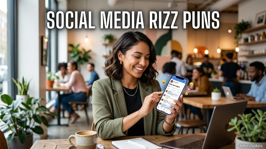 Social Media Rizz Puns