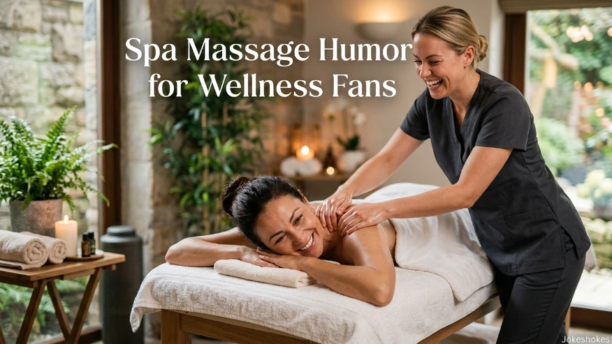 Spa Massage Humor for Wellness Fans