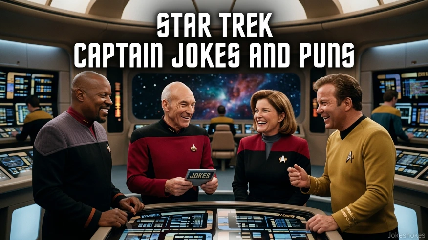 Star Trek Captain Jokes and Puns