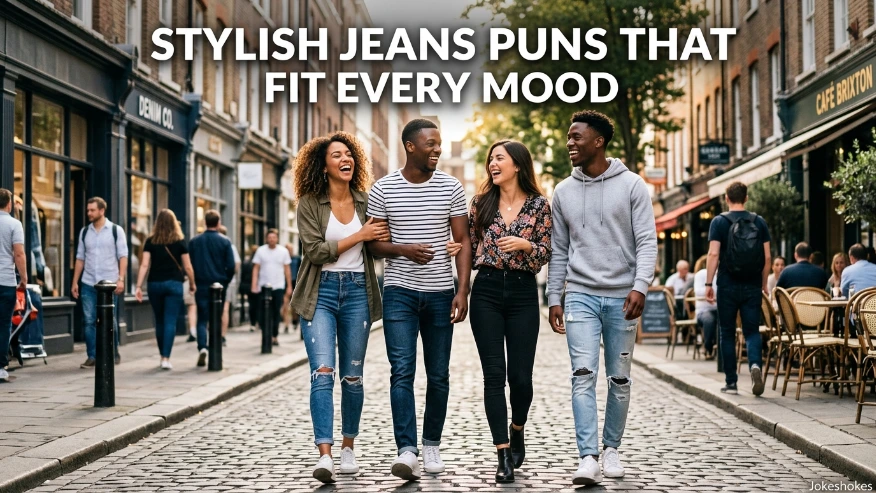 Stylish Jeans Puns That Fit Every Mood
