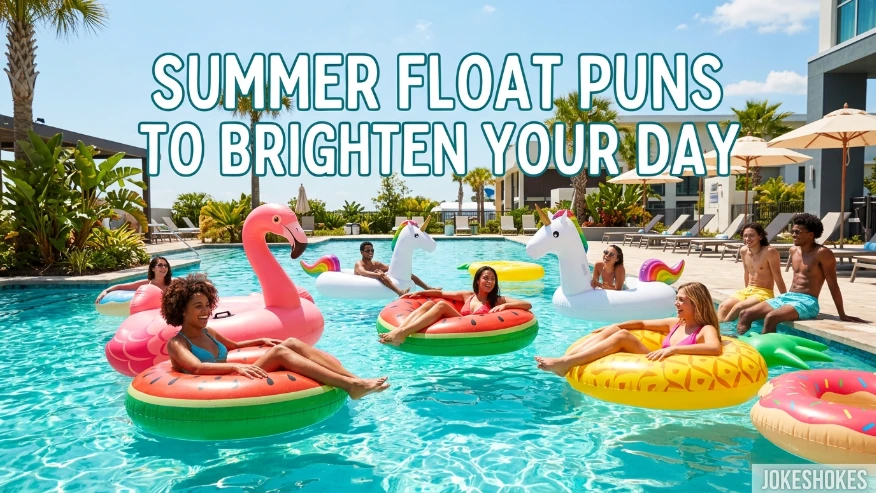 Summer Float Puns to Brighten Your Day
