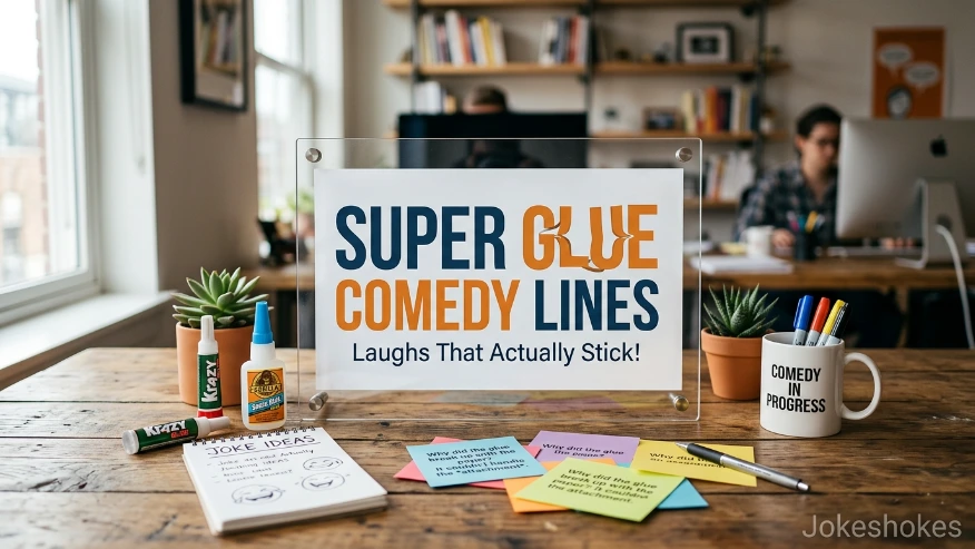Super Glue Comedy Lines