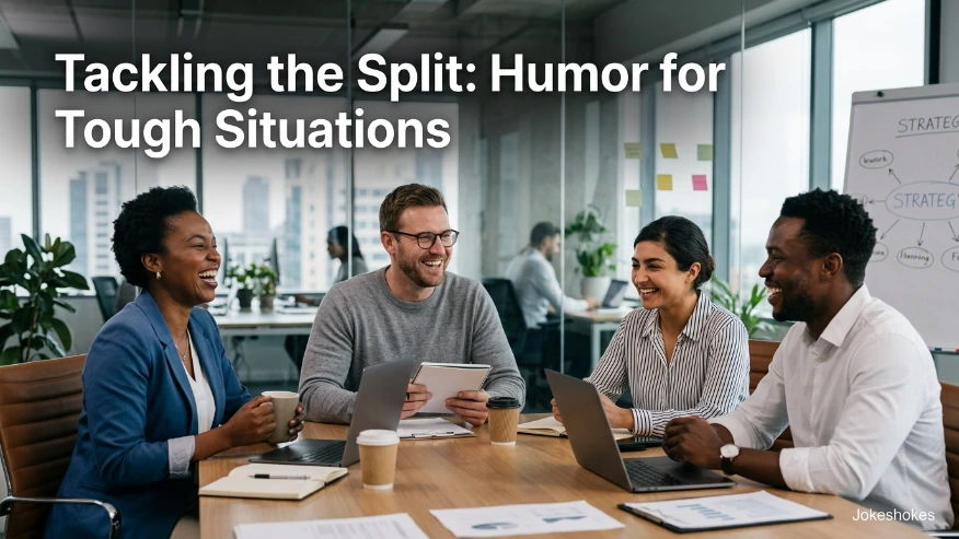 Tackling the Split: Humor for Tough Situations