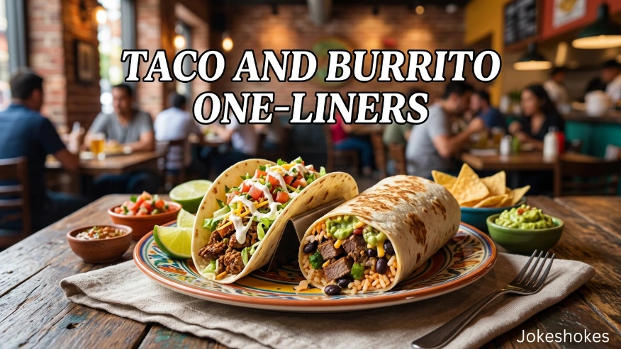 Taco and Burrito One-Liners