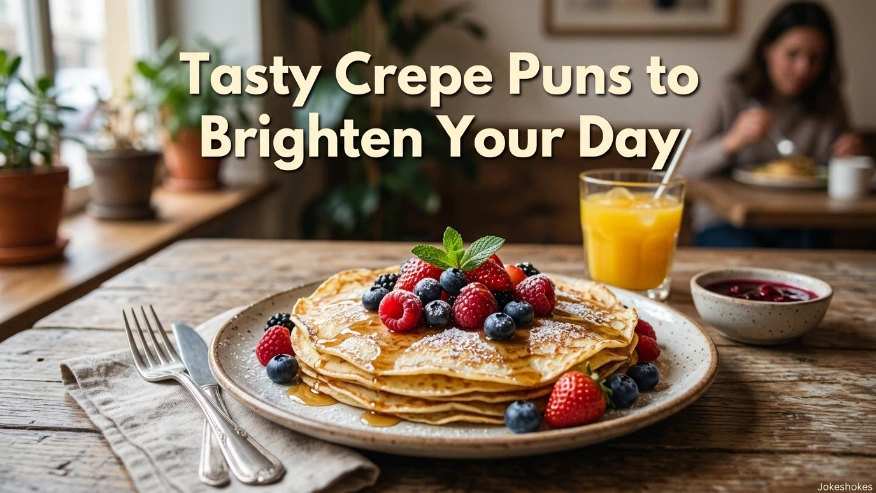 Tasty Crepe Puns to Brighten Your Day