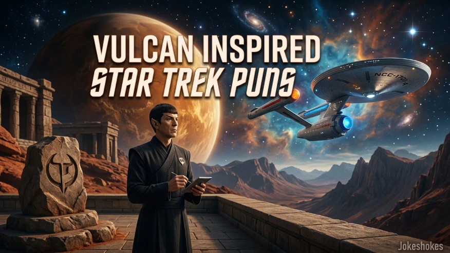 Vulcan Inspired Star Trek Puns