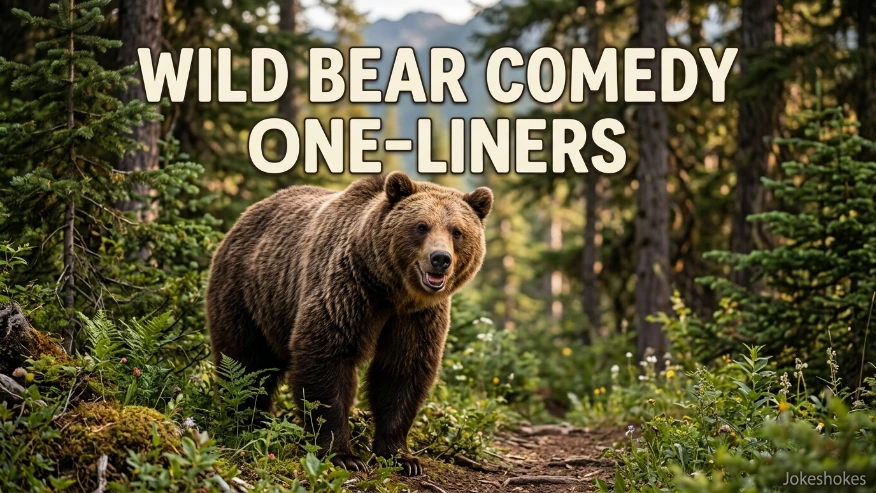 Wild Bear Comedy One-Liners