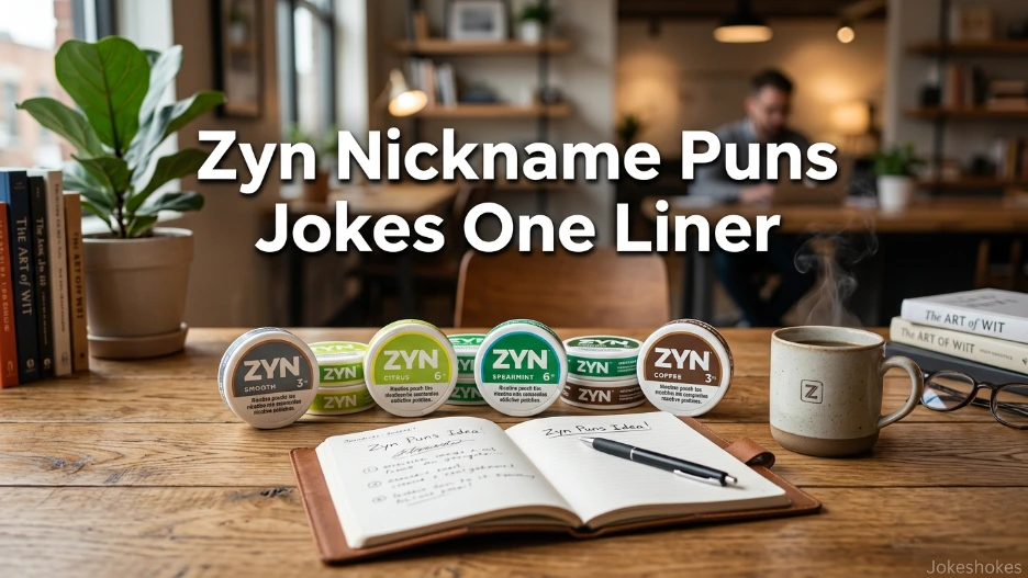 Zyn Nickname Puns Jokes One Liner