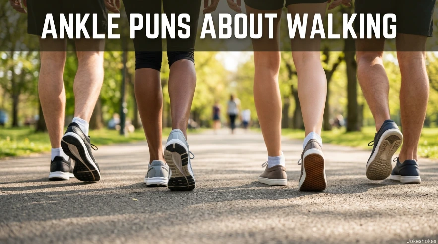 Ankle Puns About Walking