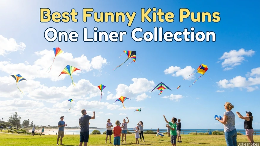 Best Funny Kite Puns One Liner Collection