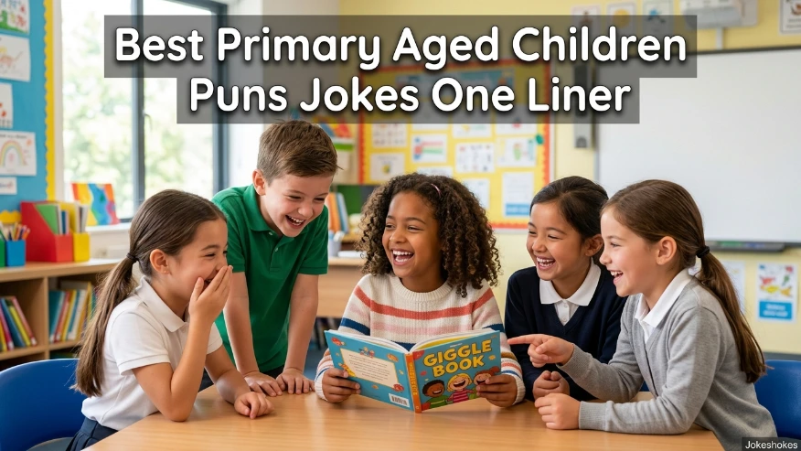 Best Primary Aged Children Puns Jokes One Liner