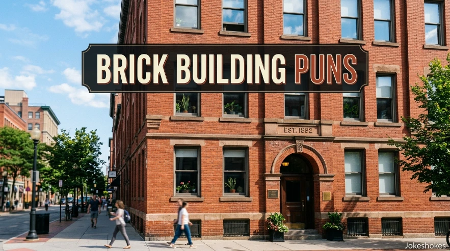 Brick Building Puns