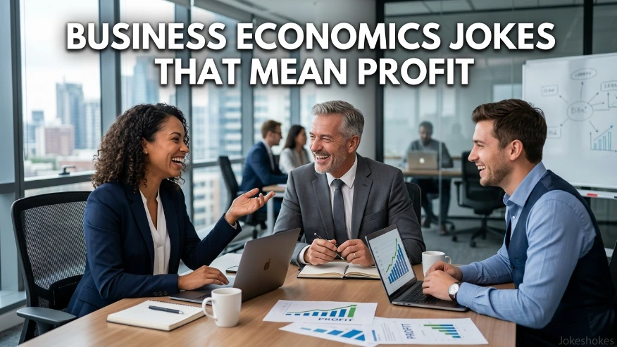 Business Economics Jokes That Mean Profit