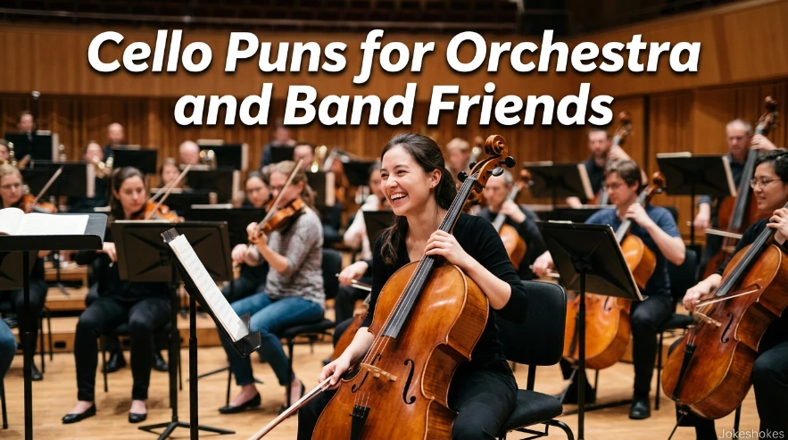Cello Puns for Orchestra and Band Friends