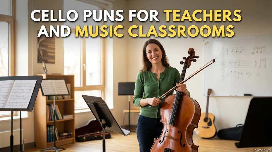 Cello Puns for Teachers and Music Classrooms