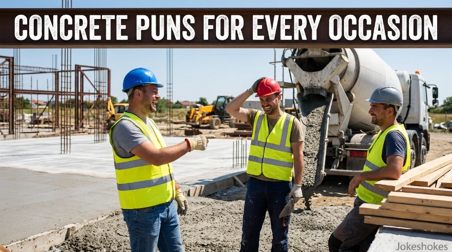 Concrete Puns for Every Occasion
