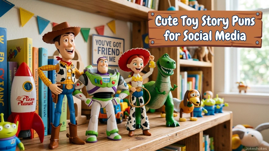 Cute Toy Story Puns for Social Media