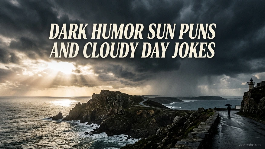 Dark Humor Sun Puns and Cloudy Day Jokes