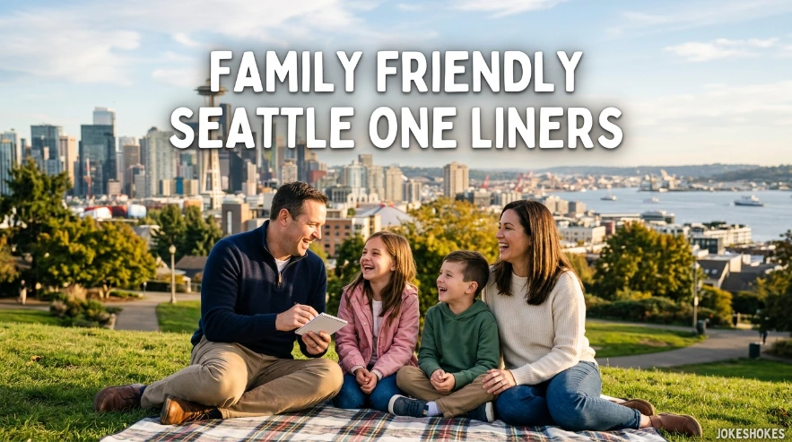 Family Friendly Seattle One Liners