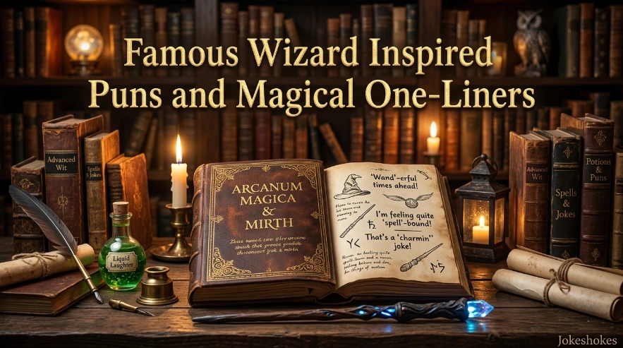 Famous Wizard Inspired Puns and Magical One-Liners
