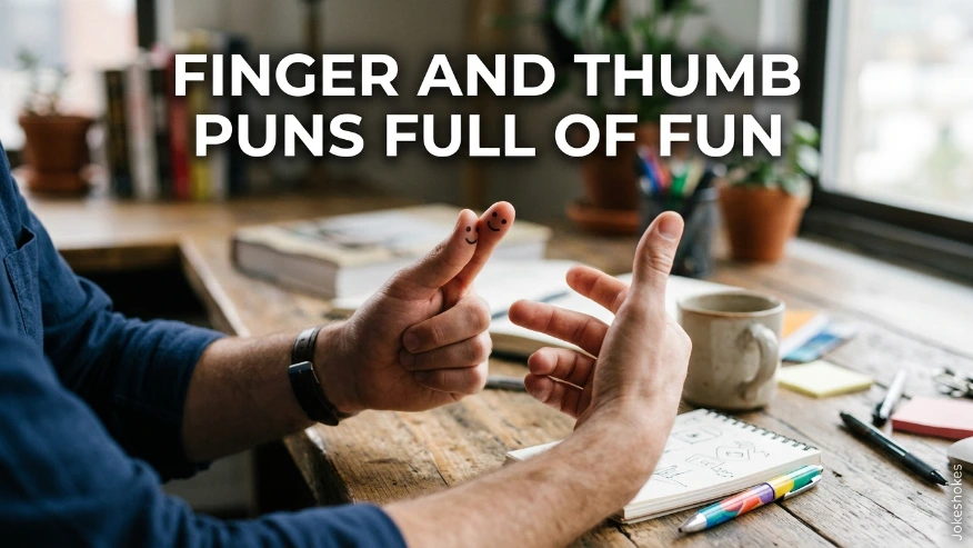 Finger and Thumb Puns Full of Fun