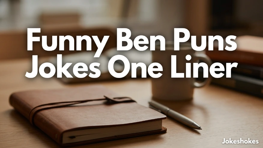 Funny Ben Puns Jokes One Liner