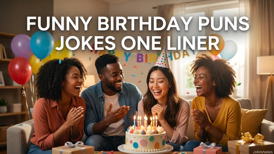 Funny Birthday Puns Jokes One Liner
