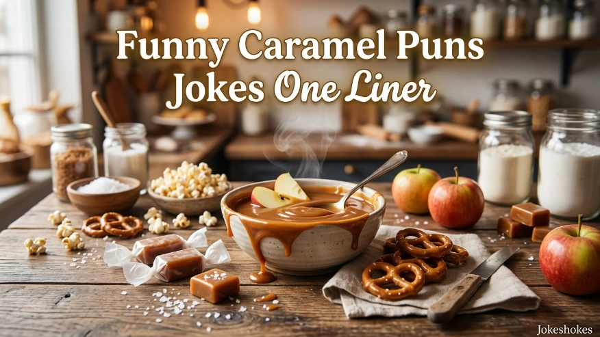 Funny Caramel Puns Jokes One Liner