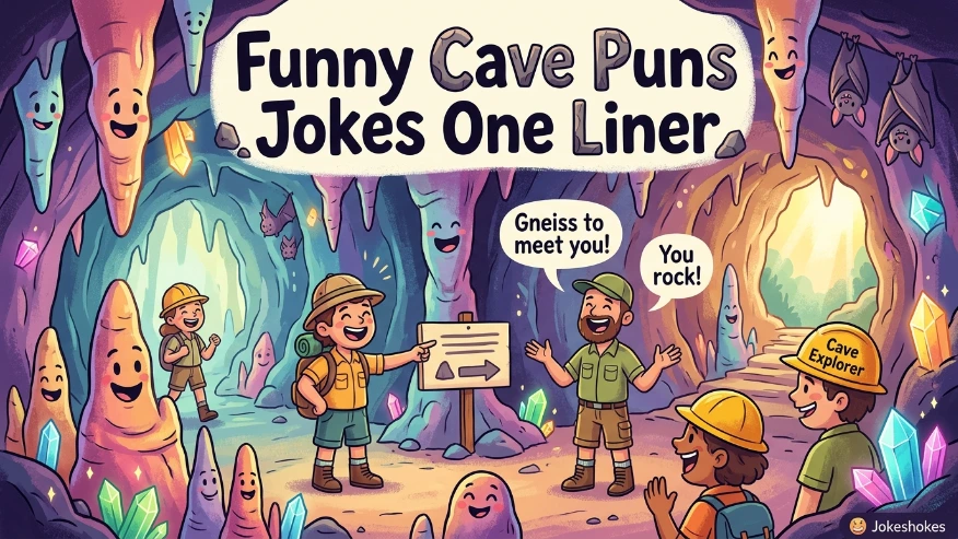 Funny Cave Puns Jokes One Liner
