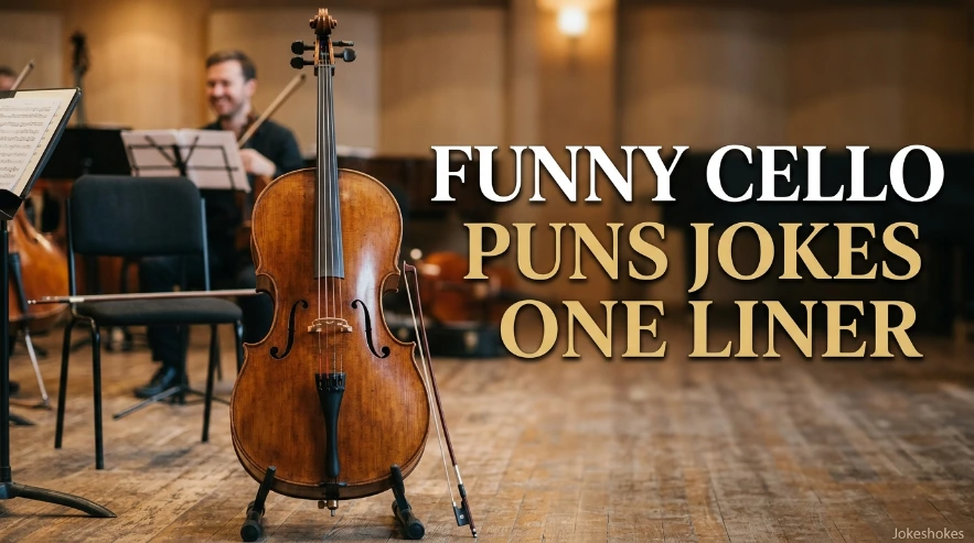 Funny Cello Puns Jokes One Liner