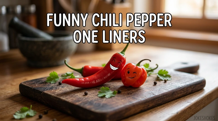 Funny Chili Pepper One Liners