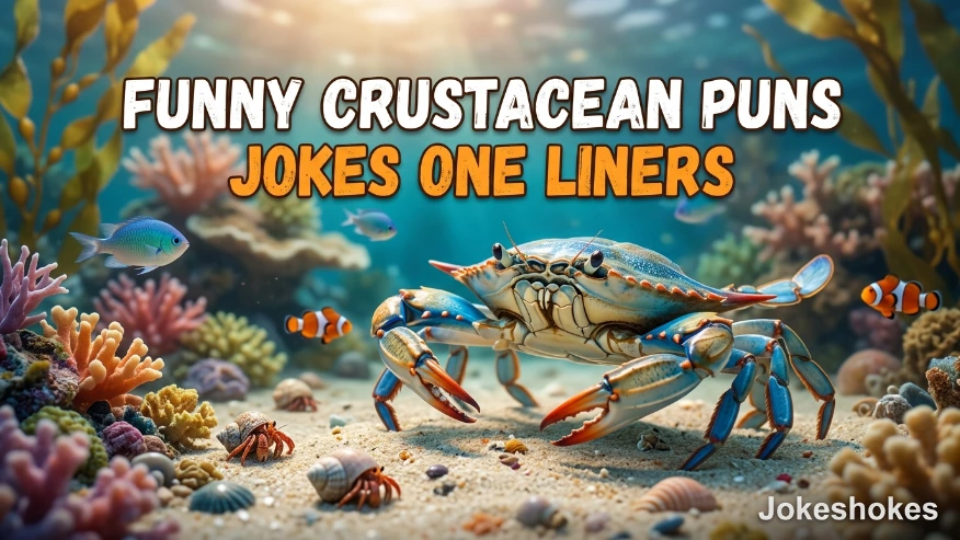 Funny Crustacean Puns Jokes One Liner