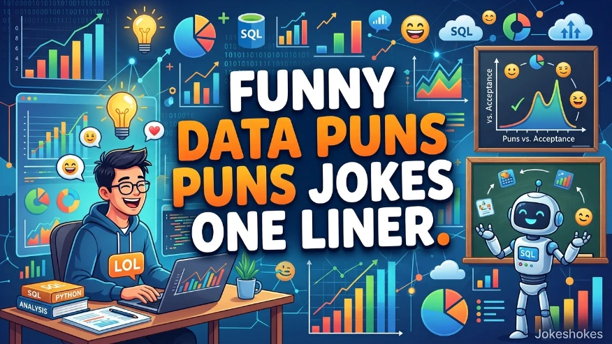 Funny Data Puns Jokes One Liner.