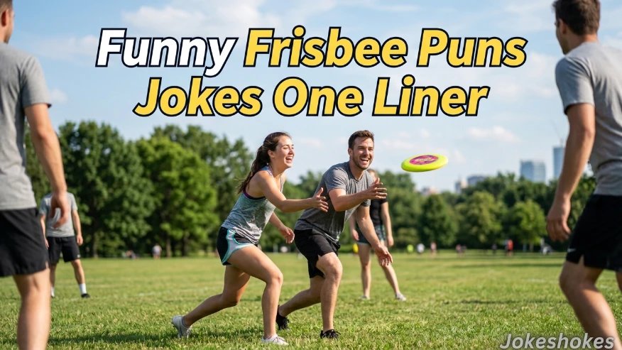 Funny Frisbee Puns Jokes One Liner