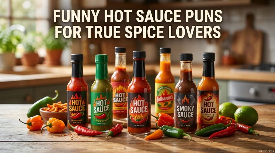 Funny Hot Sauce Puns for True Spice Lovers