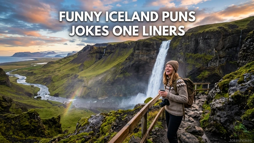 Funny Iceland Puns Jokes One Liner