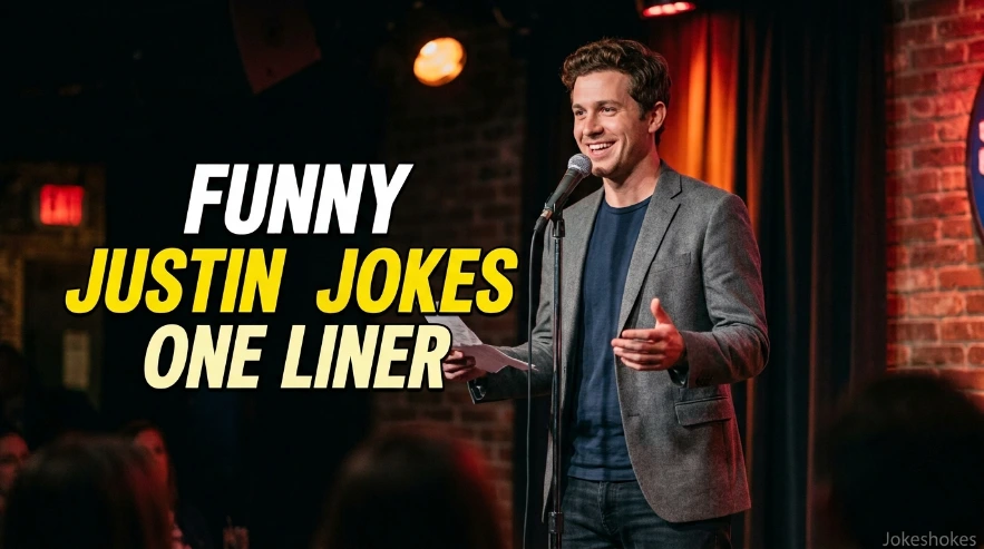 Funny Justin Puns Jokes One Liner